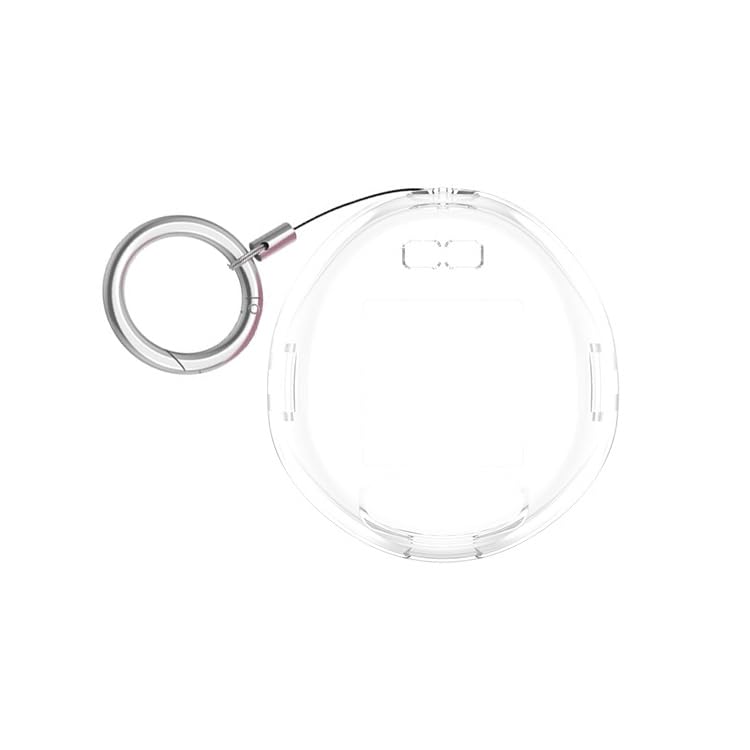 

KOOLRIVERFor Bandai Tamagotchi Uni Clear Case Cover Transparent Plastic Strap Hard Shockproof (Clear)