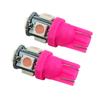10Pcs Car Wedge Tail Lamp Universal Car T10 158 192 194 168 W5W 5050 SMD 5 LED Light Car Decoration Bulb Auto Light Accessories