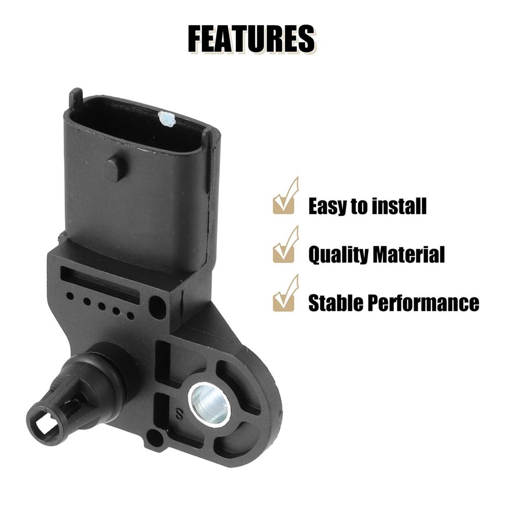 1 x New 0281006029 Boost Pressure Sensor For Fiat Opel Saab Renault Honda Ford