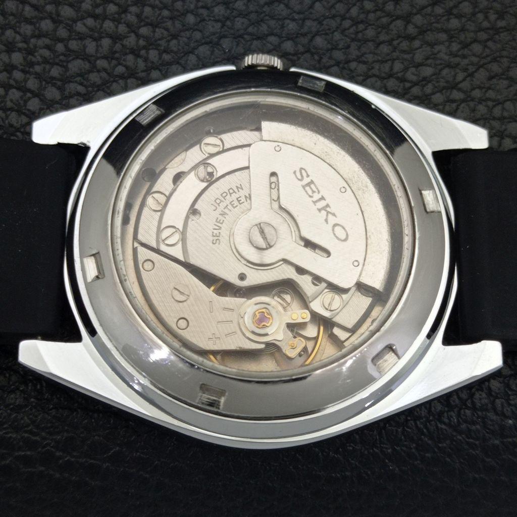VINTAGE REFURBISHED SEIKO 5 AUTOMATIC 6309A JAPAN MENS WHITE WATCH a441689-1 Sk-a441689