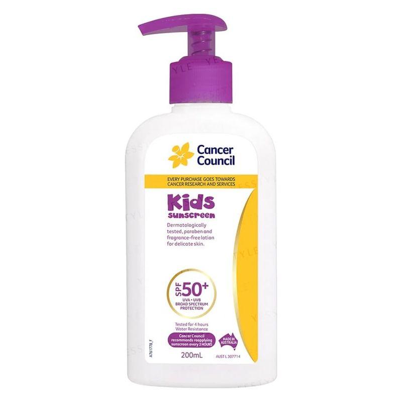 Cancer Council - Kids Sunscreen SPF 50+ 200ml