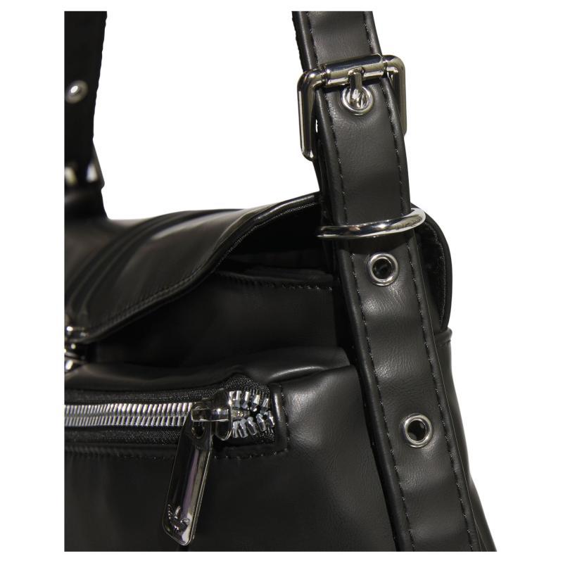 Adidas Originals Recycled Polyester Shoulder Bag Regular Women's Black Adidas KC1416