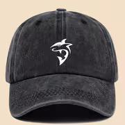 Unisex Marine Theme Baseball Cap Adjustable Dad Hat Fashionable Couple Hat чёрный