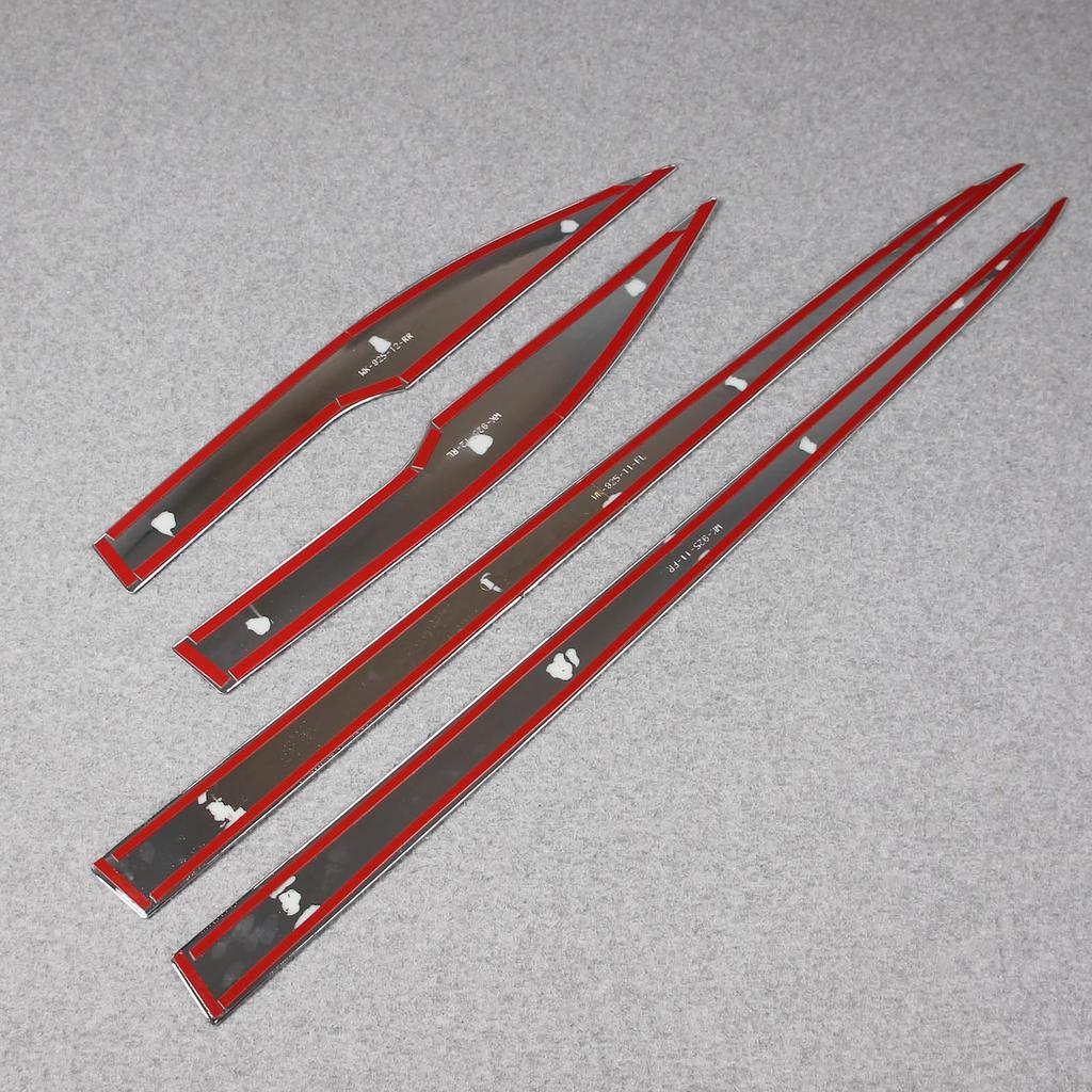 RUIQ Toyota Crown Crossover SH35 Exterior Side Door Under Designed Exclusively for the Toyota Crown Crossover Chrome-Plated Moulds,