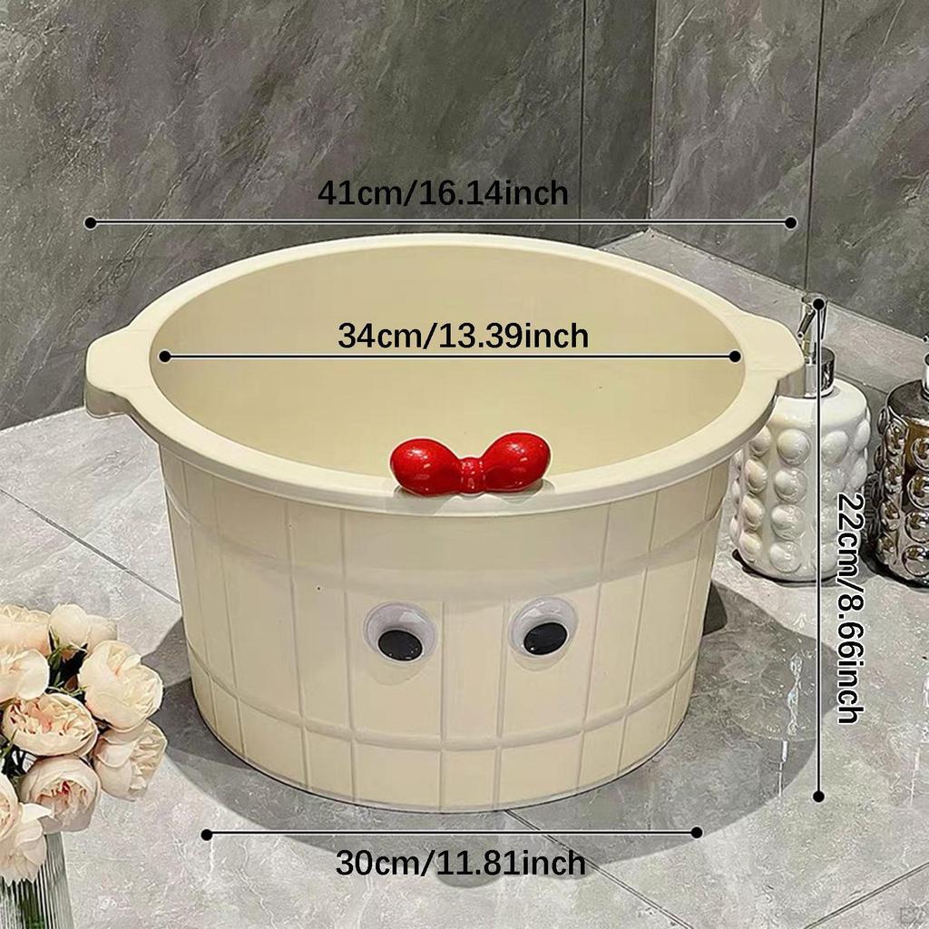 Foot Bath Tub Massage SPA Basin Bucket Multifunctional with Dots Sturdy Feet Soaking