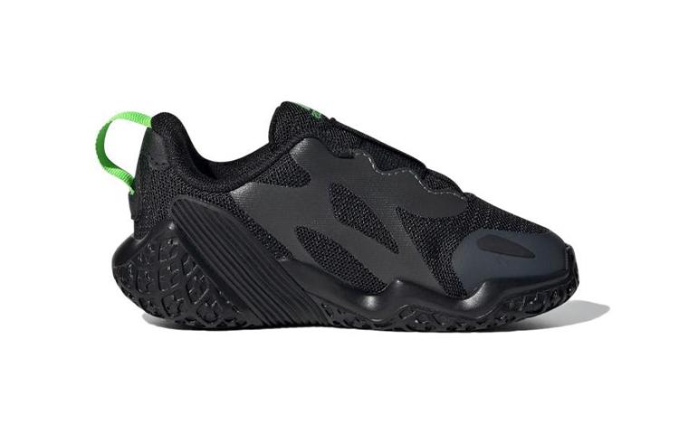 Adidas 4Uture Comfortable Low top Running Shoes Black Infant And Toddler GZ1049