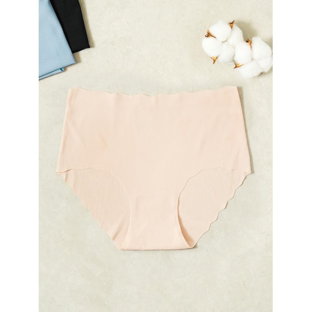 

Трусики женские DaiSo Wide Ribbed S M beige