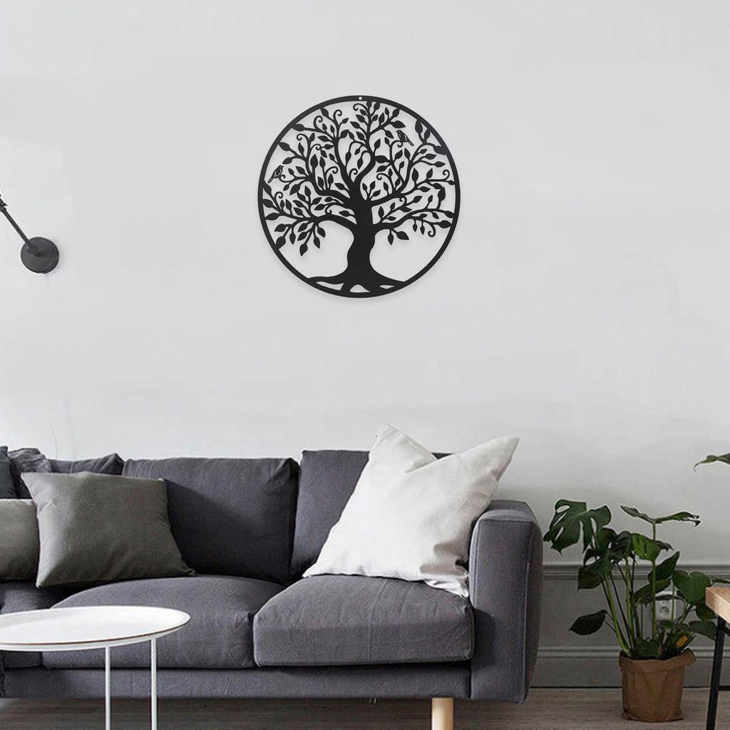 Tree of Life Metal Wall Decoration Indoor Outdoor Garden Farmhouse