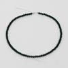 Less is more black onyx necklace (4mm)