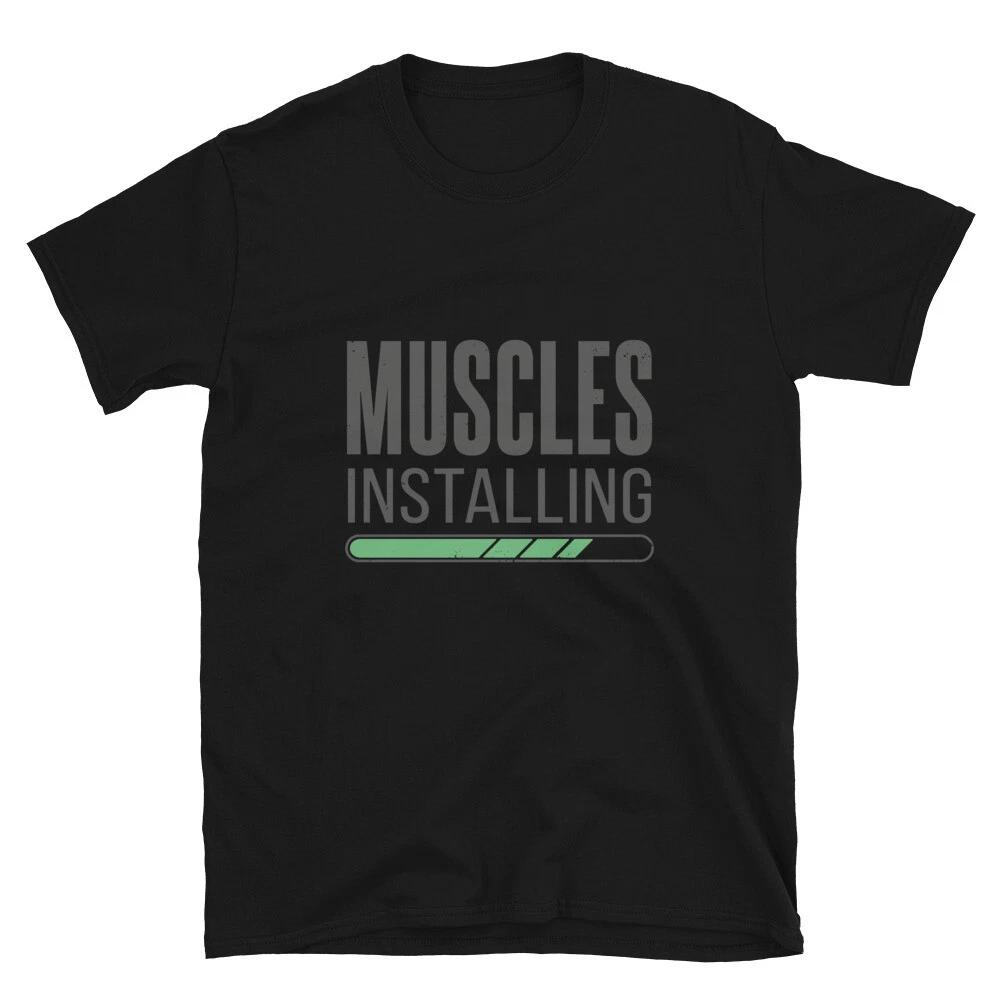 Beginner Bodybuilder Funny Muscle Joke Classic Fit T-Shirt XS