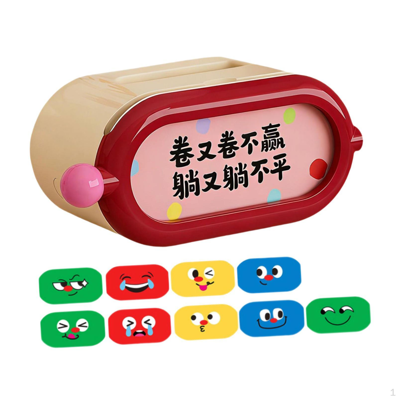 

Decorative Tissue Storage Organiser Napkin Organizer Cover Container Holder for Travel Red A