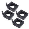 Roof Rack Shovel Holder Aluminum Alloy Quick Release Clamp Mounting Bracket Kit Universal for ATV UTV RV Van Truck Boat
