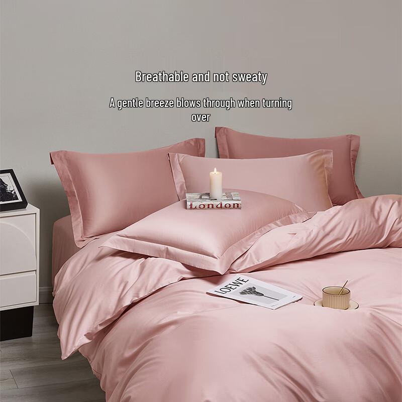 LOVO 60S Combed Cotton Sateen Luxury Bedding Set