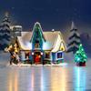 Upgraded Led Light Kit for Lego Santa's Visit Christmas House Building Set, Compatible with Lego 10293 Model, Festive Home Décor, Gift Idea for