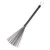1Pair Drum Wire Brushes Retractable Drum Wire Stick Drum Stick Brush with Comfortable Handles Drum Accessory