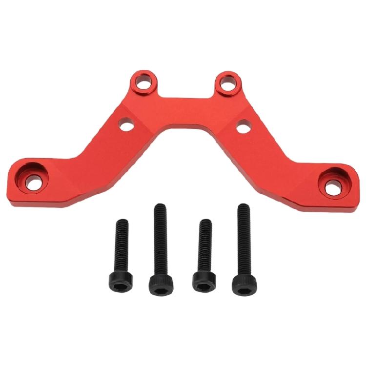 Black Aluminum Front Shock Plate Designed For  1/18 Typhon 380 Remote Control Car Rust Resistant