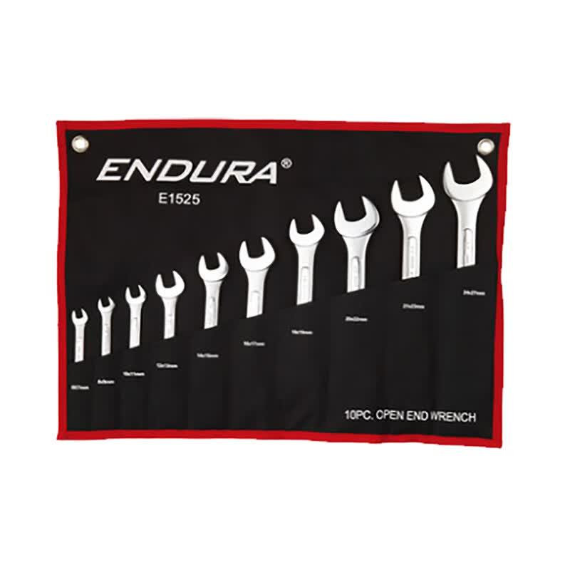 LEAD 10-Piece Carbon Steel Open-End Wrench Set 10-Piece Set