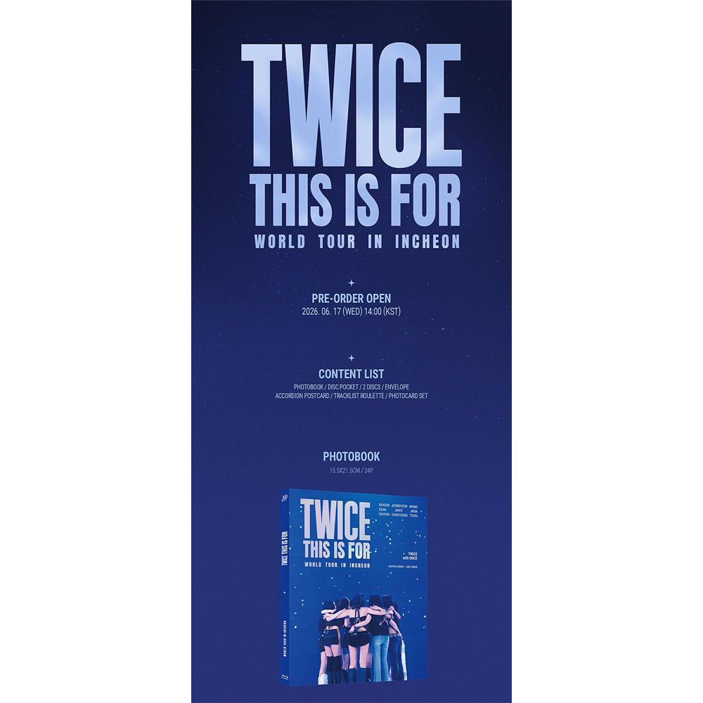 Twice [DIES IST FÜR] World Tour IN INCHEON Blu-ray