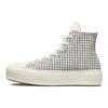 Converse All Star Lift Trendy Casual High-Top Espadrilles Women's Off-White