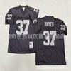 Rugby Jersey Oakland Raiders Retro Style Embroidered Football Uniform Mens Cotton Sport Shirt