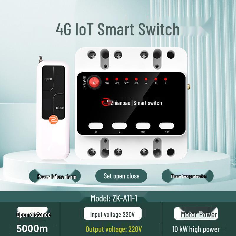 

Високопотужний бездротовий пульт дистанційного керування для трифазних водяних насосів 220 В/380 В із захистом від втрати фази