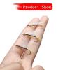5Pcs/Box Bead Head Moth Nymph Artificial Insect Bait, Fly Fishing Flies for Trout, Bass, Salmon & More Freshwater Fish