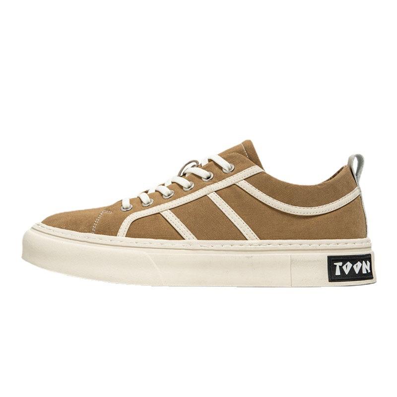 

Летние и осенние дышащие туфли, мужская обувь в стиле ретро, ​​рабочая обувь в стиле хип-шоп. 44 жёлтый