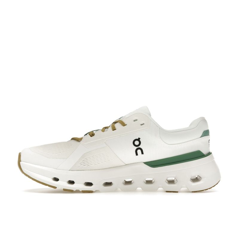 ON  Cloudrunner 2 Undyed Green Women Sneakers White 3WE10132404