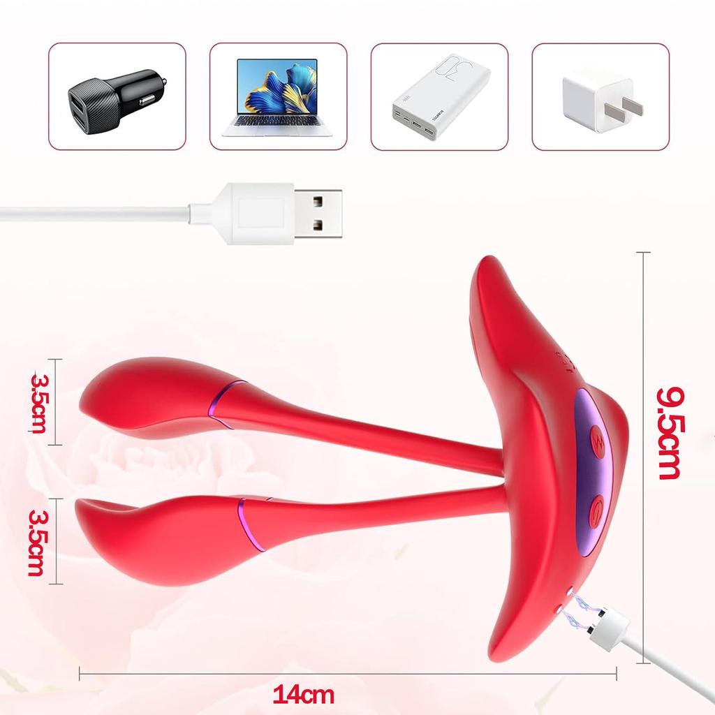 Rose Zabawki erotyczne dla kobiet Wibratory majtki sterowane aplikacją Butt Plug G Spot Dildo Masażer prostaty Nadający się do noszenia korek analny Zabawki erotyczne dla dorosłych par