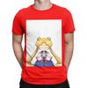 Usagi Tsukino poster Novelty 100 Cotton TShirt Tsukino Usagi Tees Tops For Unisex
