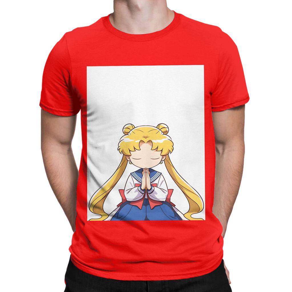 Usagi Tsukino poster Novelty 100 Cotton TShirt Tsukino Usagi Tees Tops For Unisex