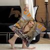 Pop Culture Graphics Shakira Maple Design Cushion Cover Happy Autumn Harvest Decor Holiday Decorati Pillow Cover