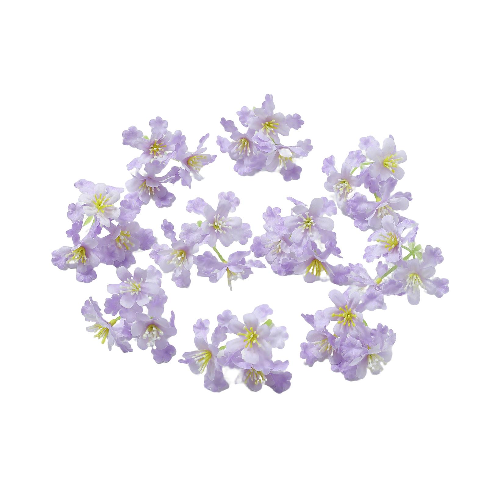 

10/20/30Pcs Rose Artificial Flowers 5CM Fake Flower Heads for Home Decor Wedding Decoration DIY Craft Gifts Garland Accessories 10Pcs фиолетовый