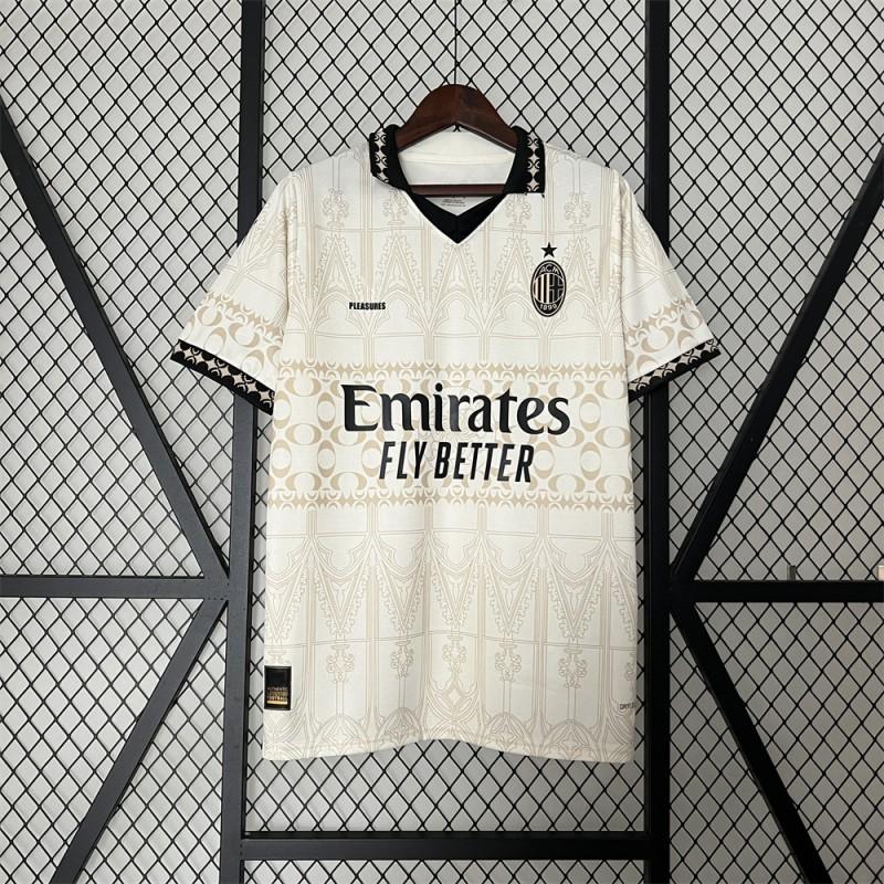 AC Mailand ''-'' Heim Auswärts Trikot 125. Jubiläum Edition Pre-Match Fußballtrikot Herren