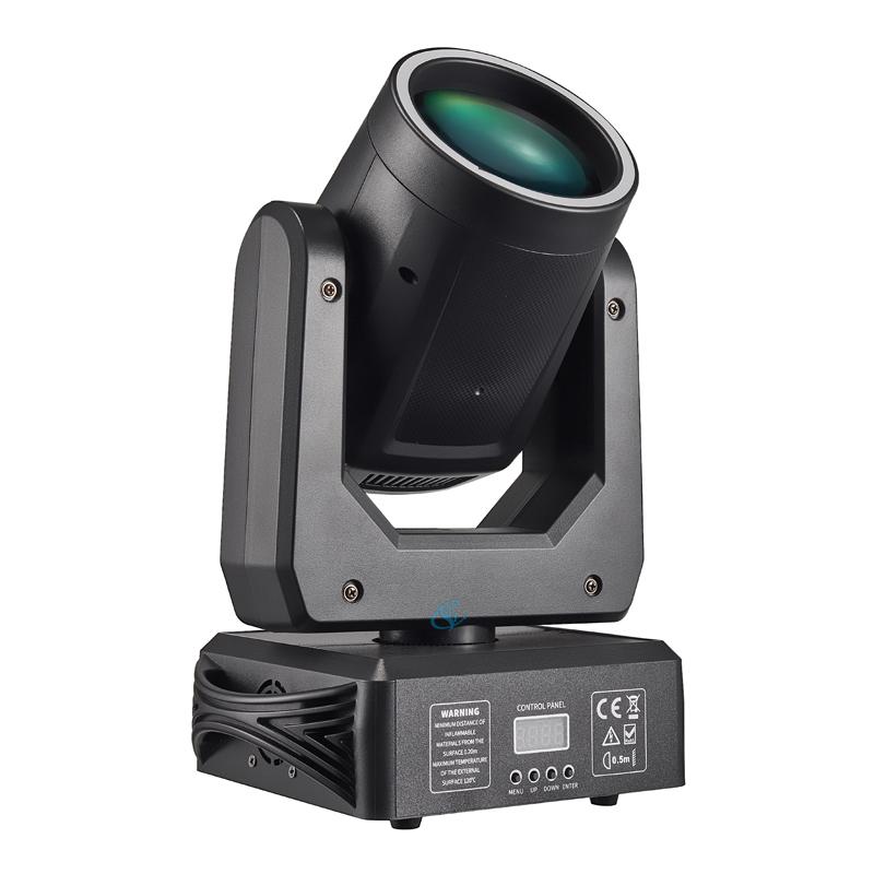 DJ Light 150W Colorful Beam Moving Head Light With Pattern DMX512 Control For Stage Party Wedding Event Lighting Show