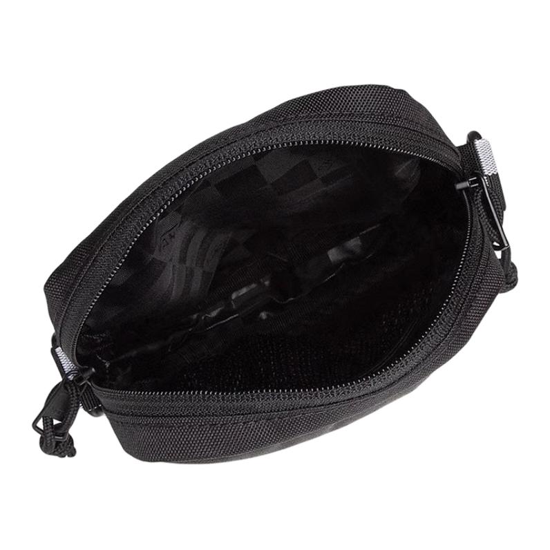 Vans Fashionable Versatile Zipper Closure Nylon And Polyester Shoulder Crossbody Bag Unisex bags Black VN0A48HKY28