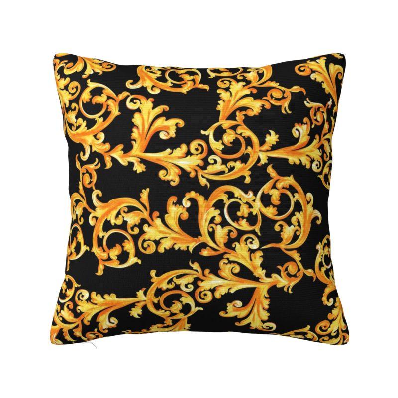 Custom Luxury Luxury European Baroque Art Cushion Cover Soft Throw Pillow Case Living Room Decoration