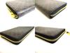 Authentic CELINE Triomphe Camvas Leather Large Zipped Wallet Purse #b281  Open Box