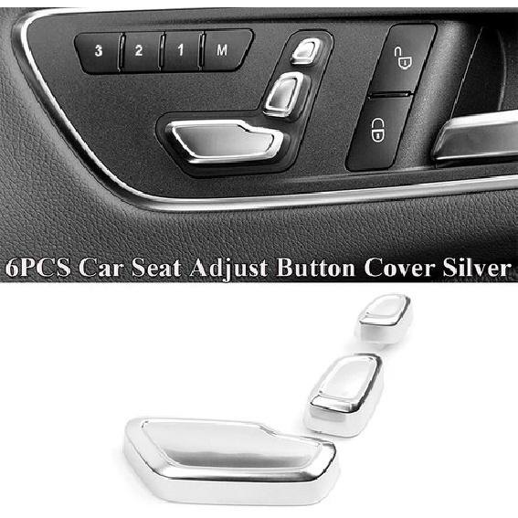 Car Seat Adjust Switch Button Cover Trim For Benz A B C E GLA CLA GLE GLS Class
