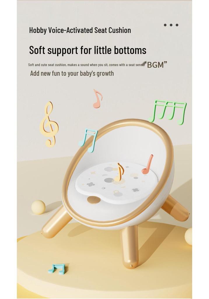 Foldable Baby High Chair: Multi-functional Infant & Toddler Dining Seat for Home