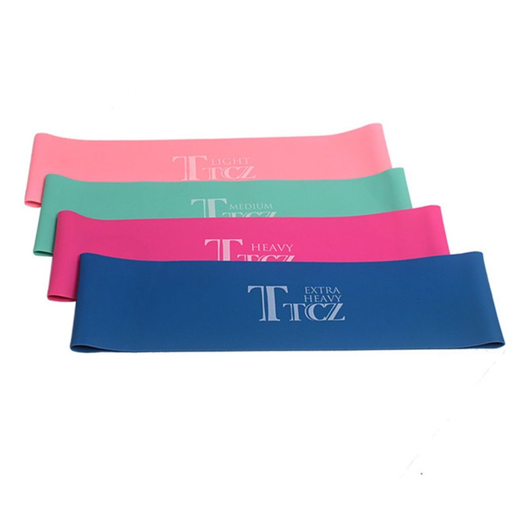 Latex Exercise Strength Training Gym Home Fitness Yoga Pilates Workout Band Resistance Bands Loop