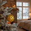 Boules de sapin de Noël - SPRINGOS - 15 cm - Dorées - 6 pcs - Durable et incassable