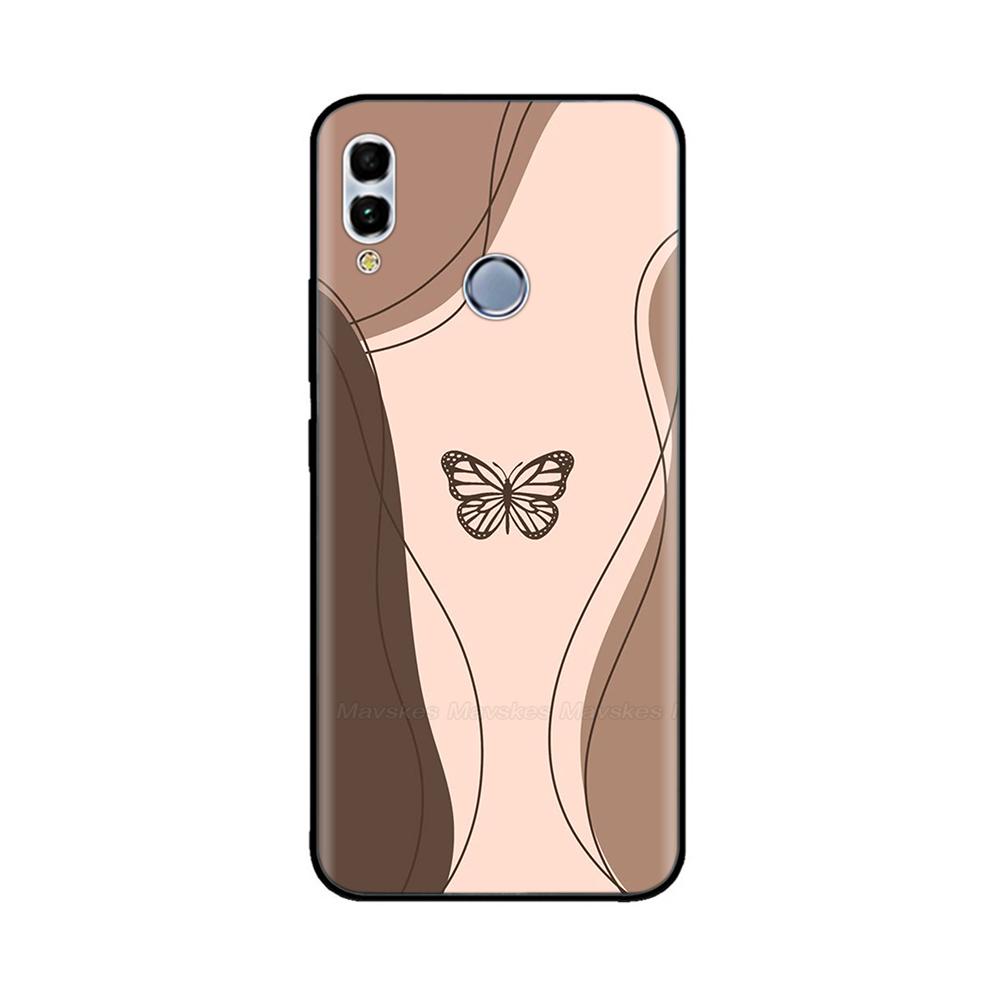 For Huawei P Smart 2019 Case Phone Cases Funny Camera Protection Soft Silicone Back Cover For Huawei P Smart 2019 Shell Fundas
