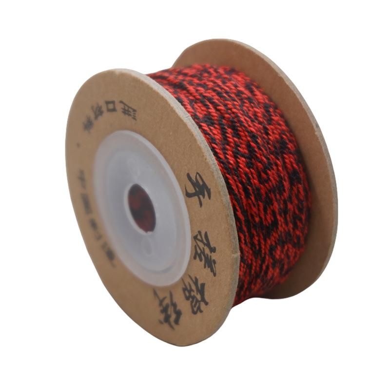 Dragon Boat Festival Multicolored Rope Diy Multicolored Rope Hand-Woven Self-Woven Hand Rope Material Bracelet Tibetan Hand Rubbing Cotton Thread Rope