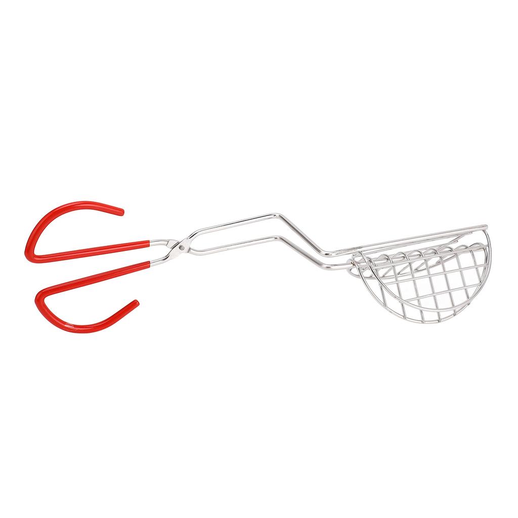 Taco Shell Tong Stainless Steel V Shaped Crisp Deep Fryer Kitchen Tool Long Handle Taco Shell Fryer