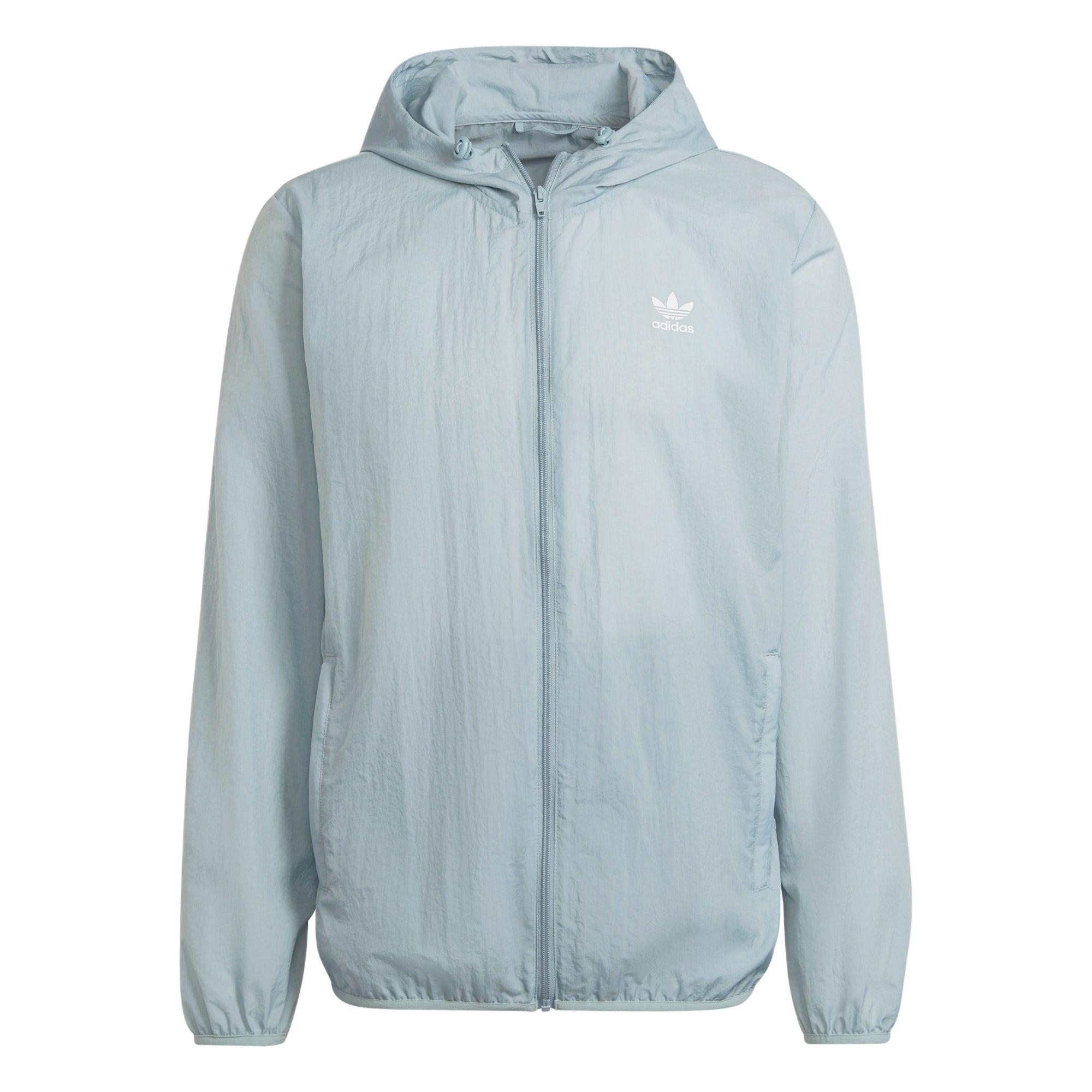 Adidas Оригинальная ветровка Essentials Мужские куртки Светло-серый HE9409 S