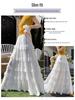 Women's French Ruffled Chiffon A-Line Dress - Slimming High Waist Fairy Skirt for Spring 2026