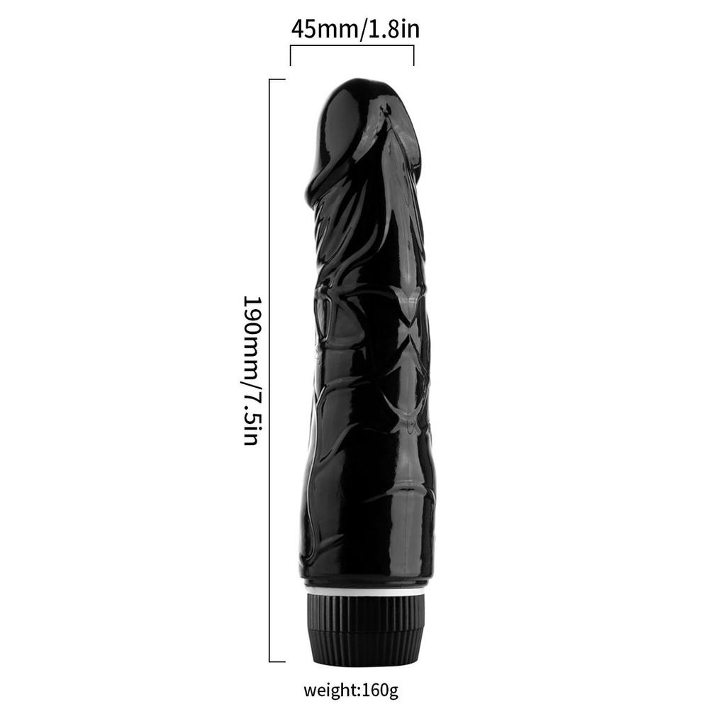 Waterproof Realistic Dildo Vibrator Soft Jelly Powerful G-spot Masturbation Adults Toys for Women Men