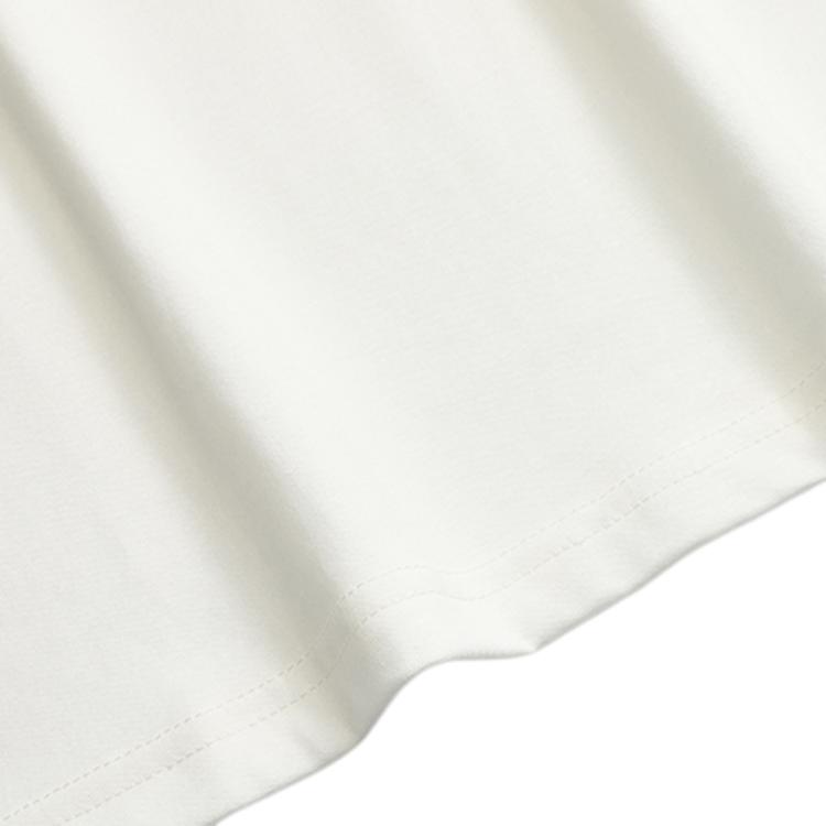 Fila SS22 American Retro Large Logo Print Solid Color Short Sleeve T-Shirt Unisex Tops White F51U228199FWT