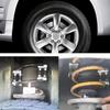 Compressor de mola helicoidal de 1 a 2 polegadas, espaçador de mola helicoidal, amortecedor, 2 peças, ferramenta manual de ajuste automotivo para remoção em carros e caminhões.